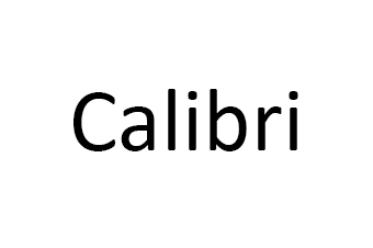 TYPOS-Calibri